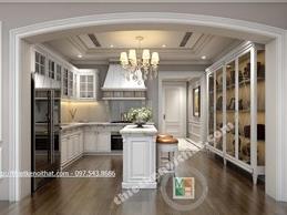 Thiết kế nội thất nhà bếp chung cư Hà Đô ParkView