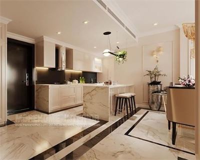 Mẫu tủ bếp đẹp tại chung cư D'capital cao cấp 